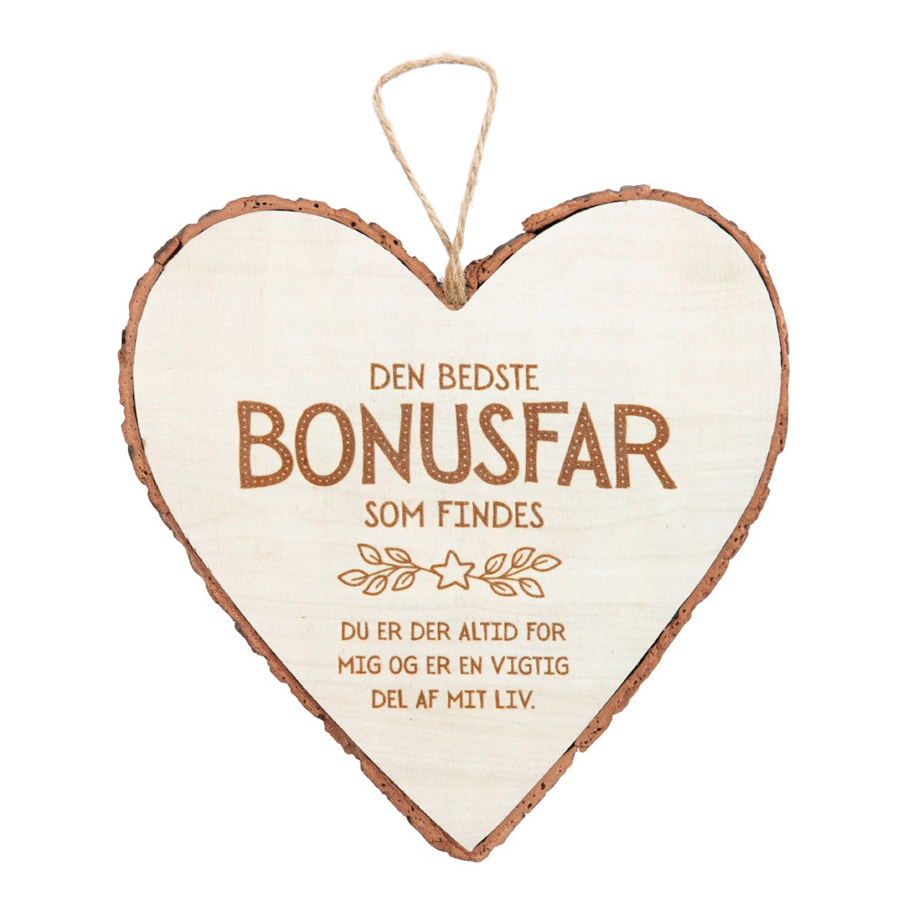 Træhjerte Den Bedste Bonusfar