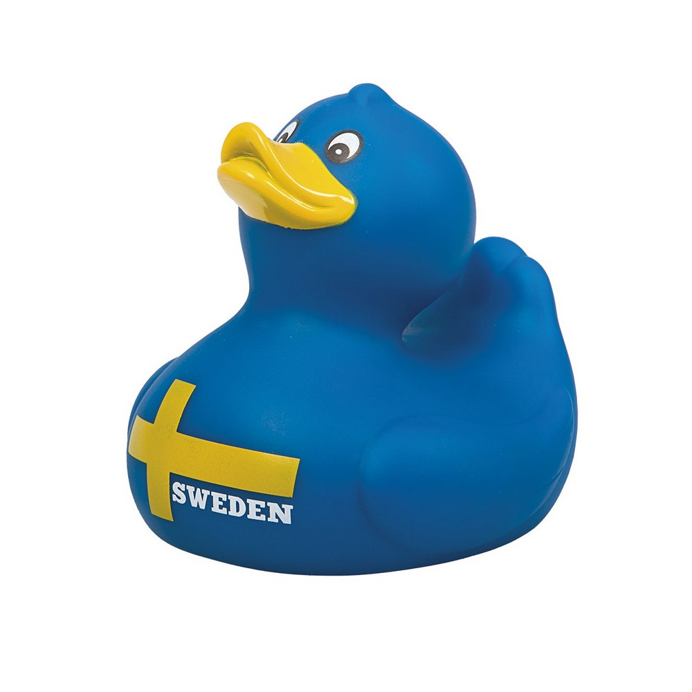Sverige Badeand (9 x 8 x 9 cm) | Sverige Legetøj - Temashop