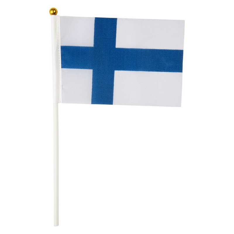 Finland Flag På Pind
