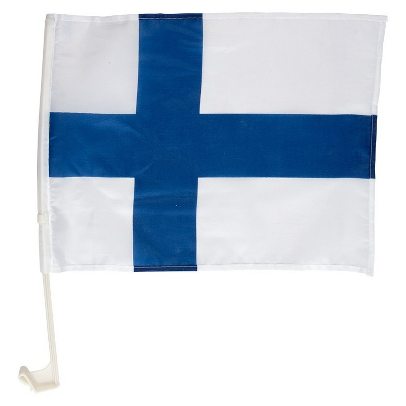 Finland Bilflag
