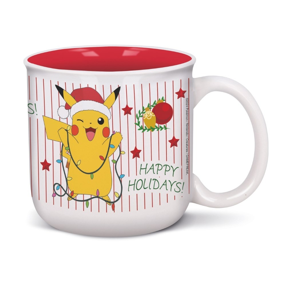 Pokémon Pikachu Julekrus (270 ml) | Pokemon Krus - Temashop