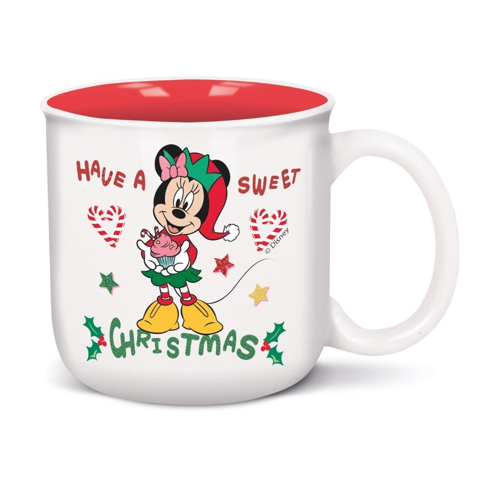 Minnie Mouse Julekrus (270 ml) | Minnie Mouse Krus - Temashop