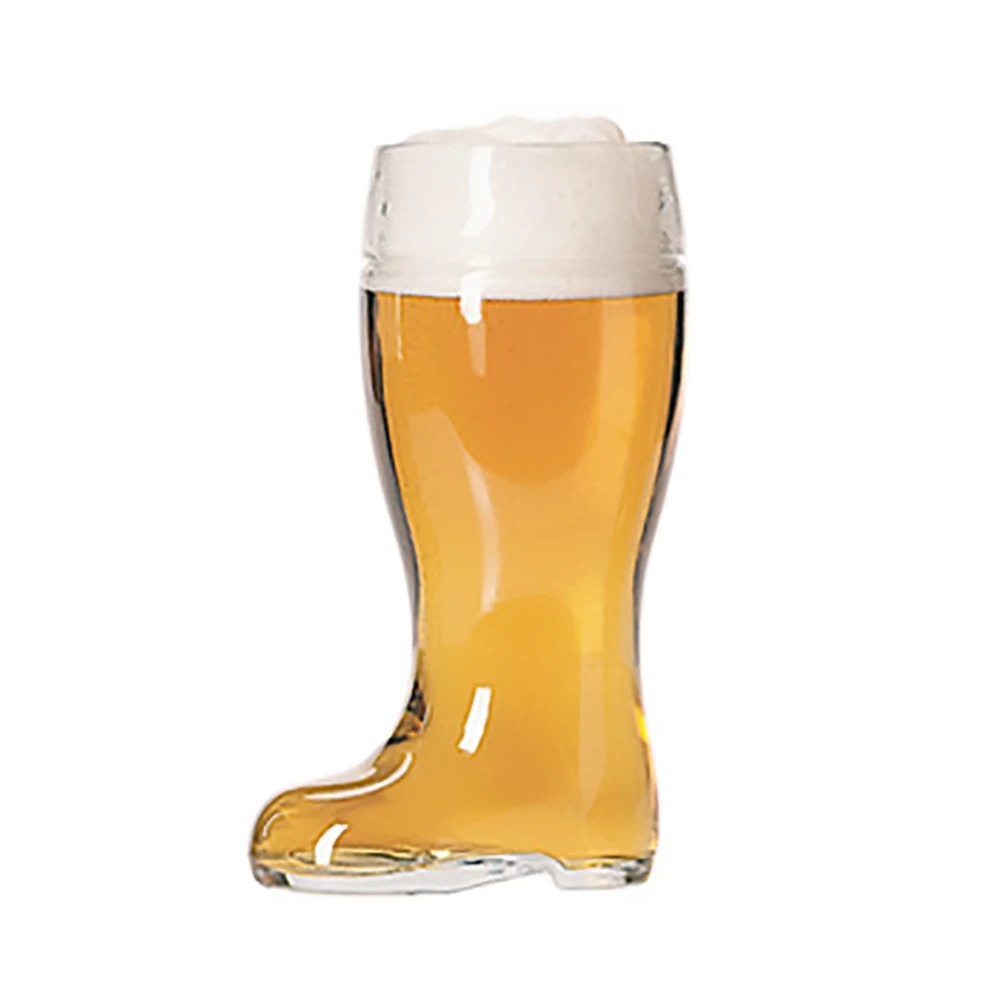 Ølstøvle i Glas