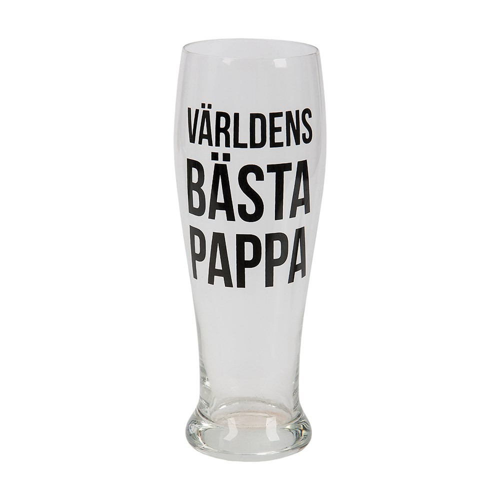 Världens Bästa Pappa Ølglas