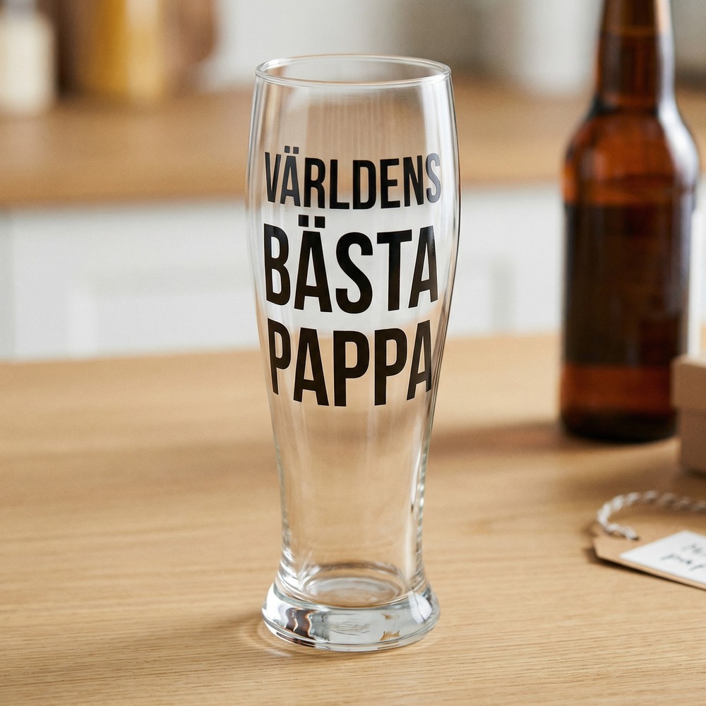 Världens Bästa Pappa Ølglas