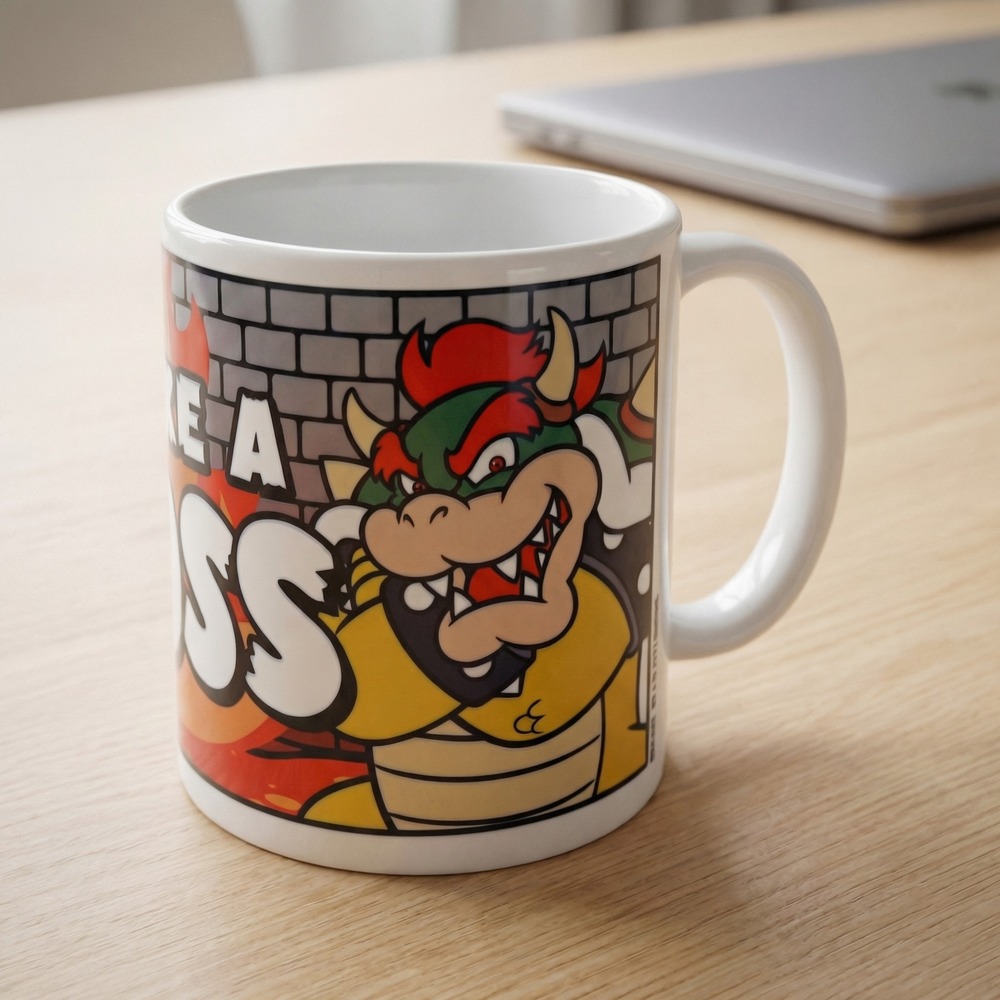 Super Mario Bowser Krus - 1 stk | Super Mario Krus - Temashop