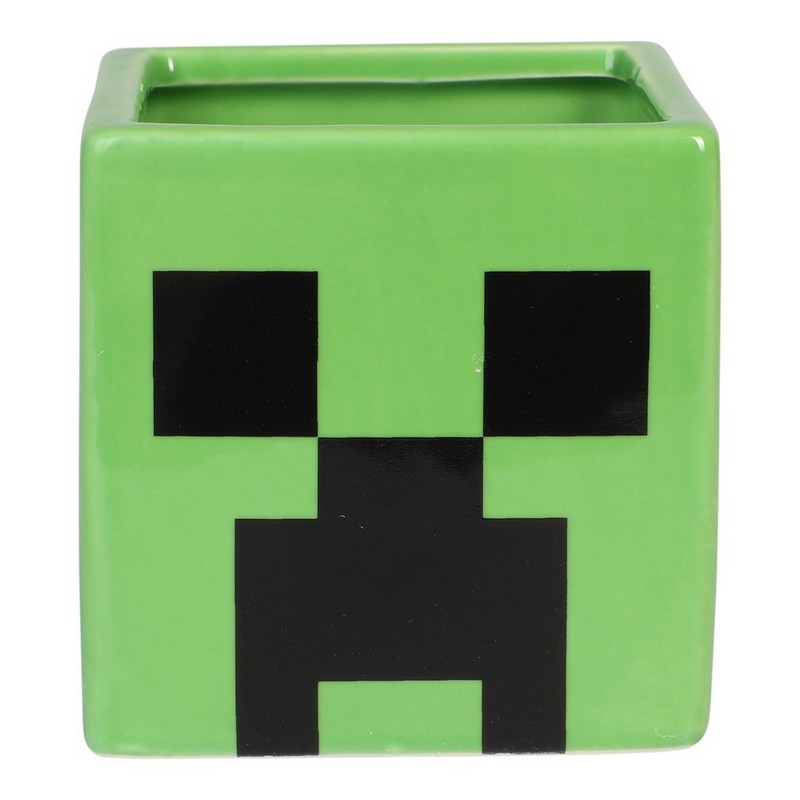 MinecraftÂ® Firkantet Krus Grøn