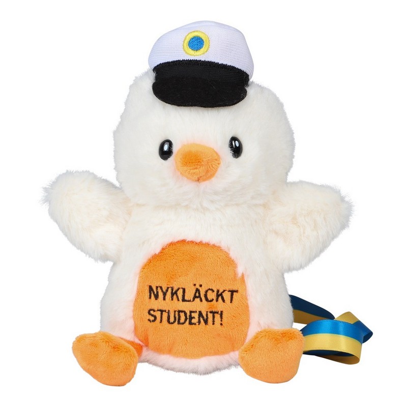 Nykläckt Student! Studenternalle | Studerende Bamse - Temashop