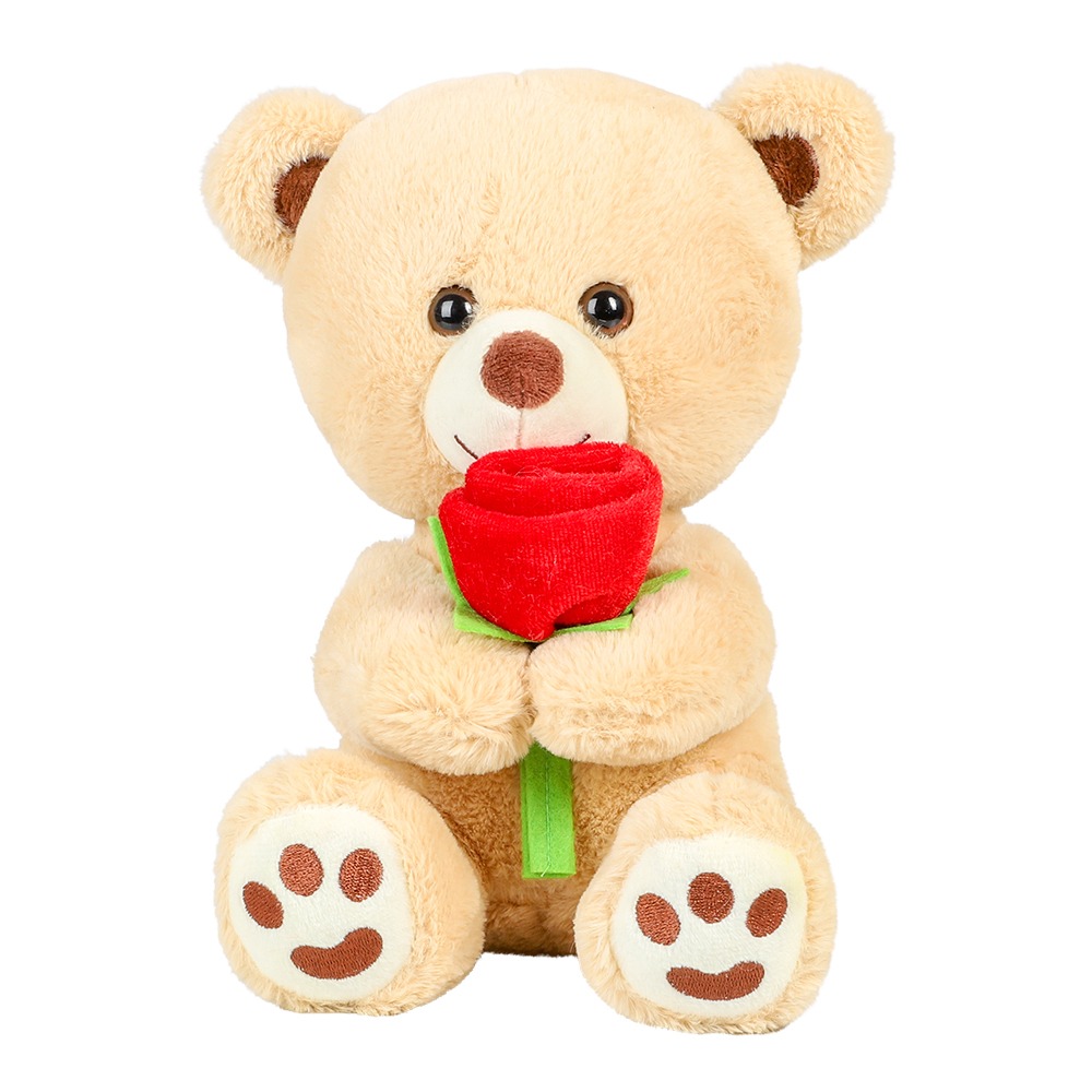 Bjørn Bamse Med Rose