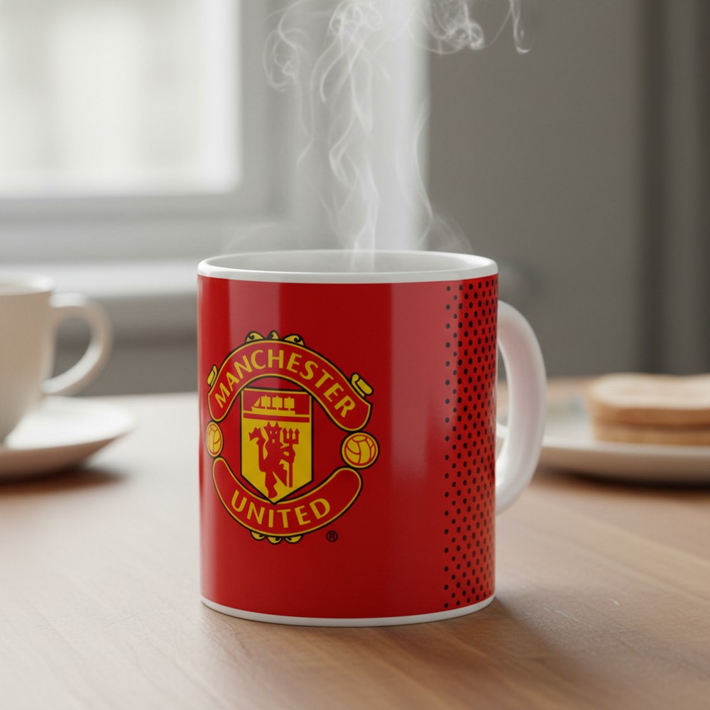 Manchester United Krus (320 ml) | Fodbold Krus - Temashop