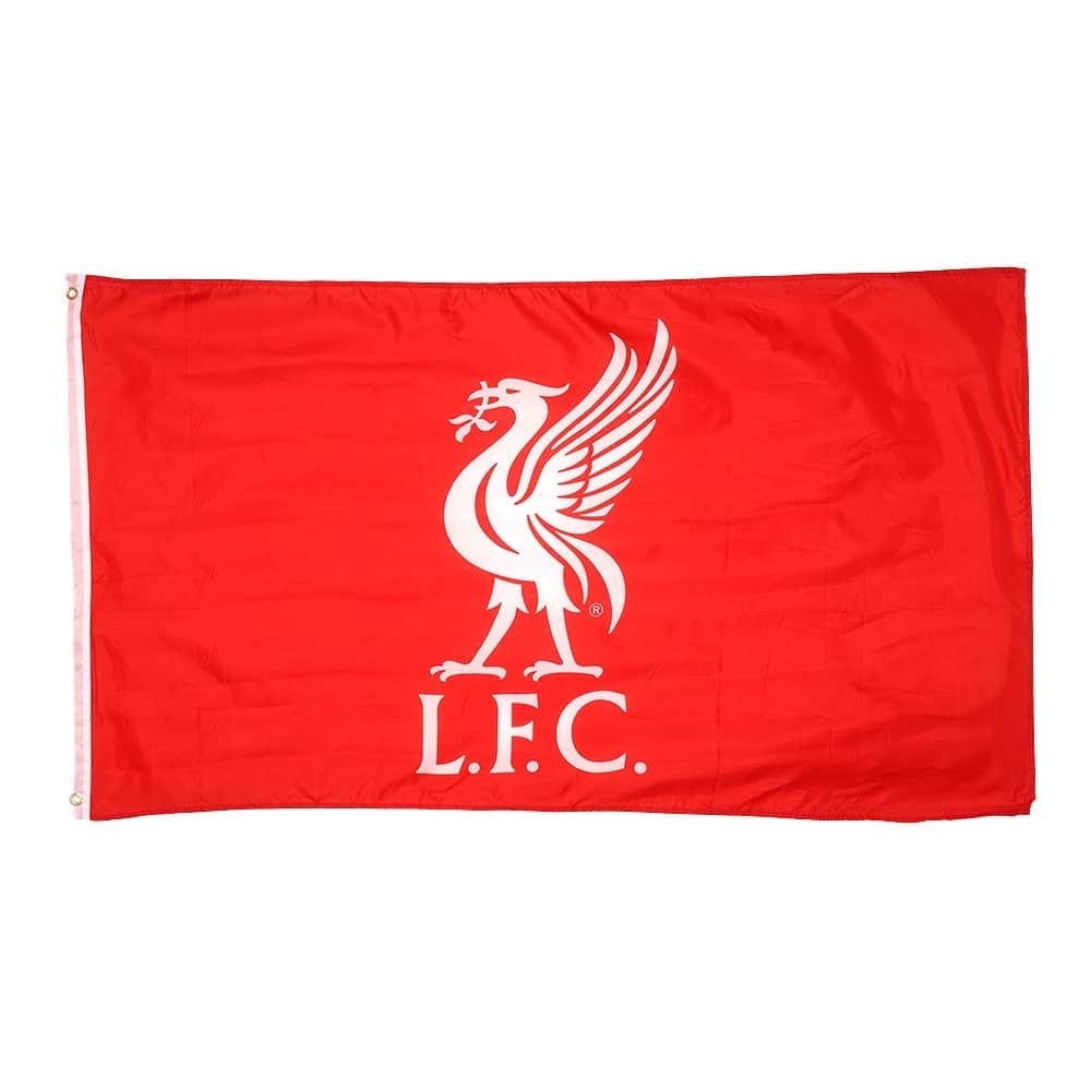 Liverpool FC Flag - 1 stk (152 x 91 cm) | Fodbold Flag - Temashop