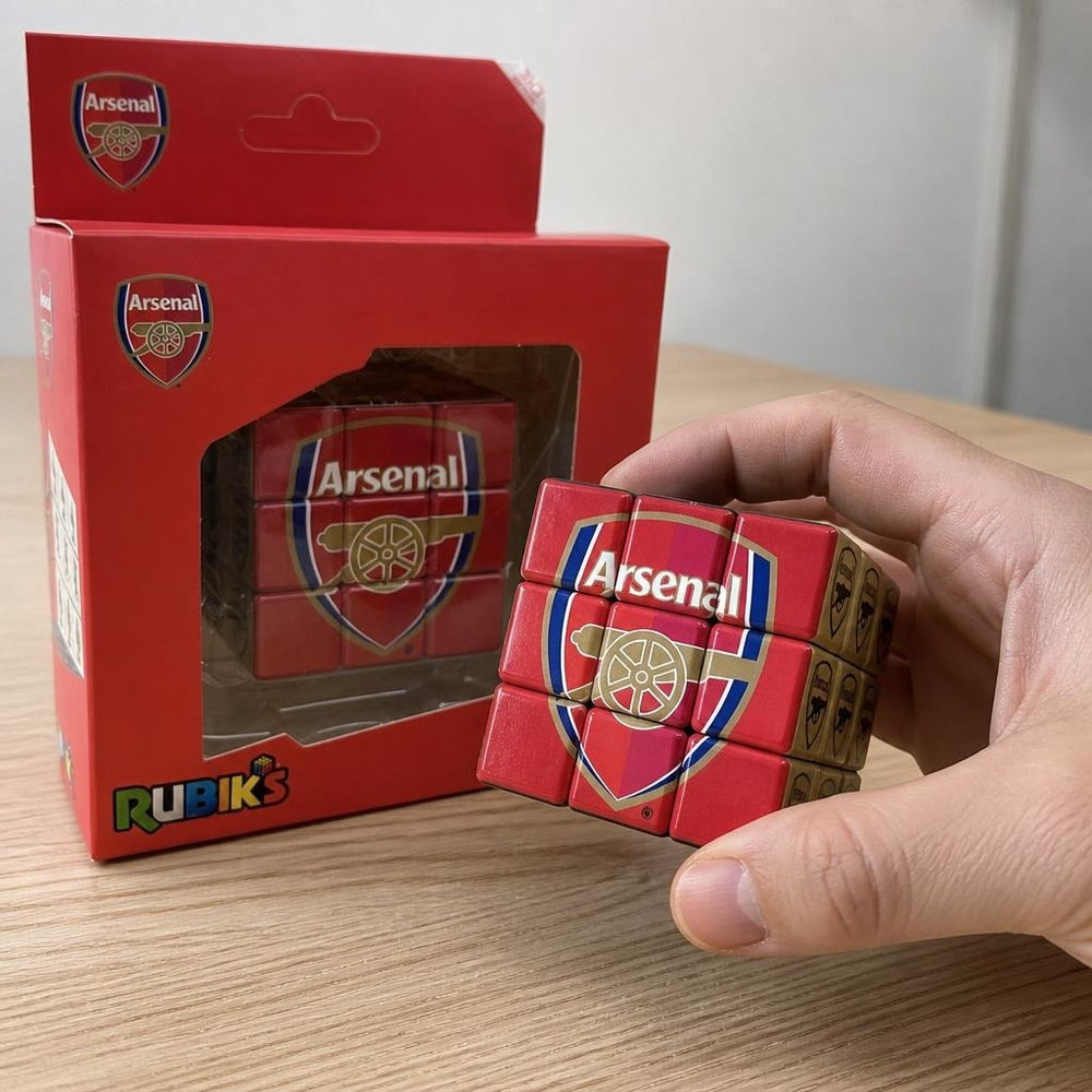 Arsenal Rubiks Terning | Fodbold Puslespil - Temashop