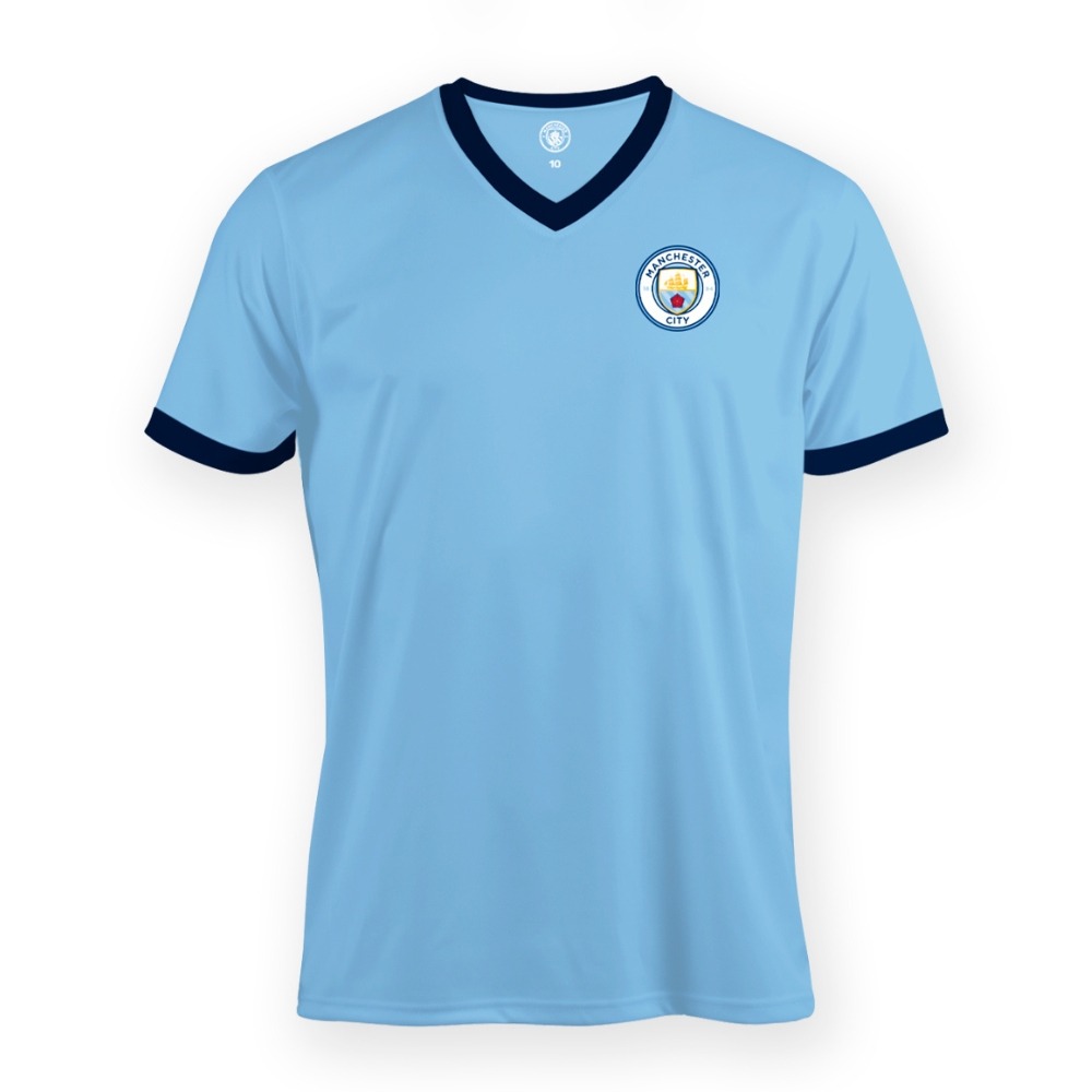 Manchester City Fodboldtrøje Lyseblå | Fodbold Overdel - Beklædning - Temashop