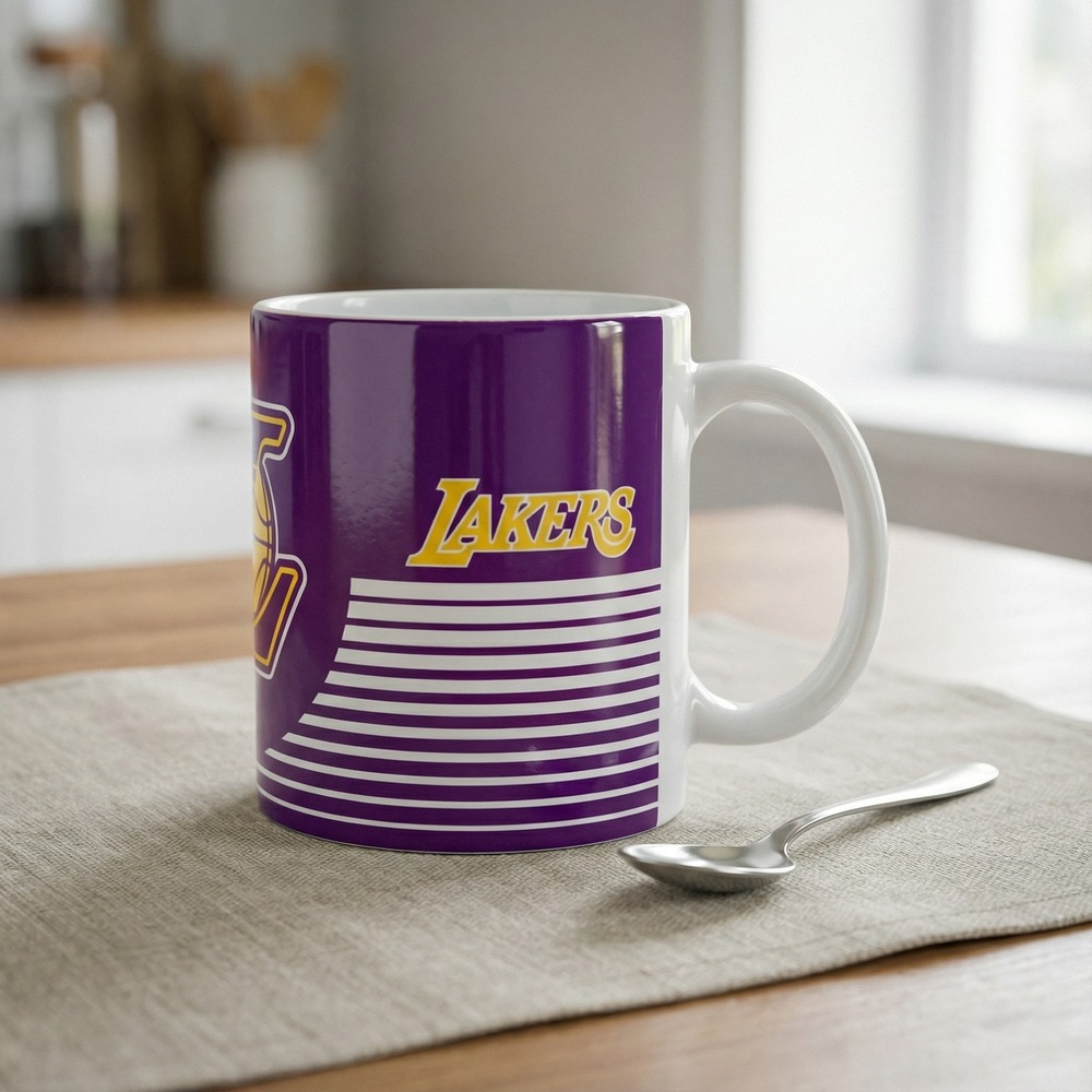 Los Angeles Lakers Krus - 1 stk | Basketball Krus - Temashop