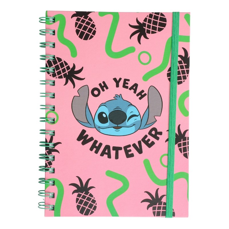 Stitch Oh Yeah Whatever Notesbog | Stitch Male- & Tegneudstyr - Temashop