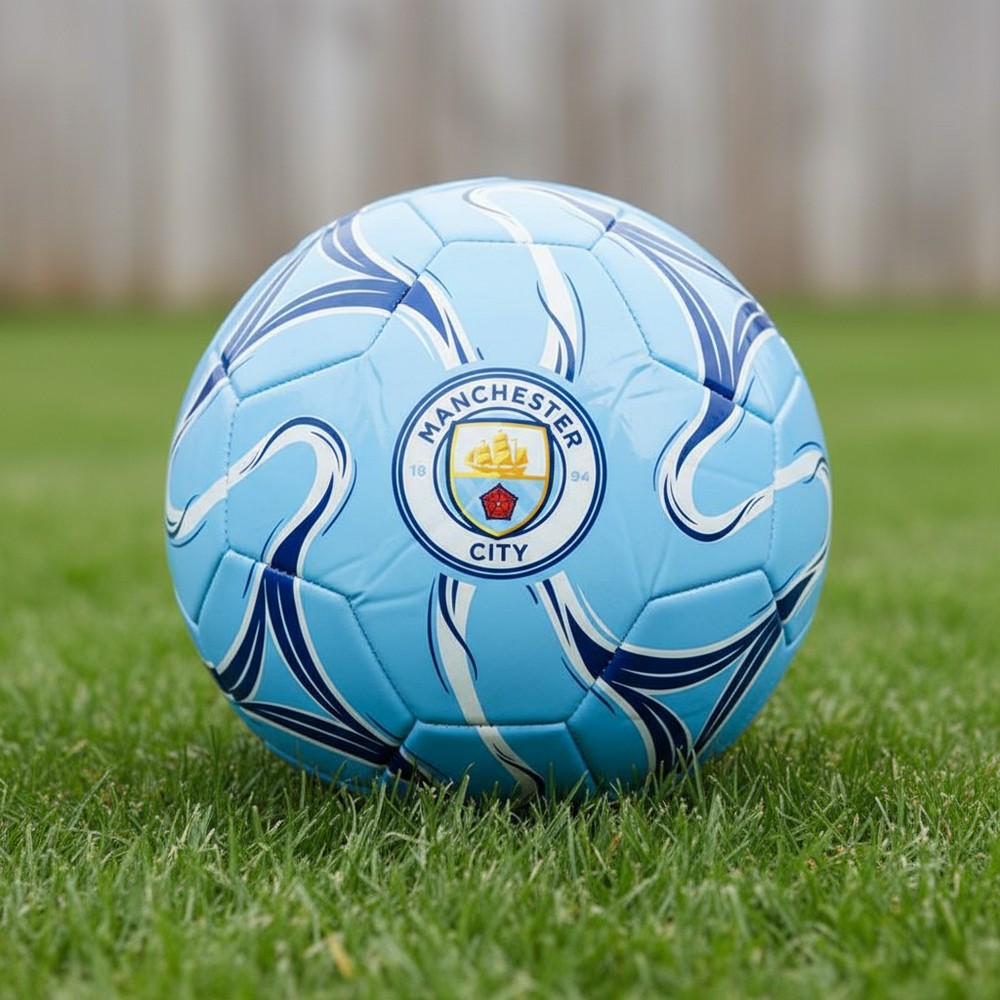 Manchester City Fodbold (Ø 22 cm) | Fodbold Legetøj - Temashop