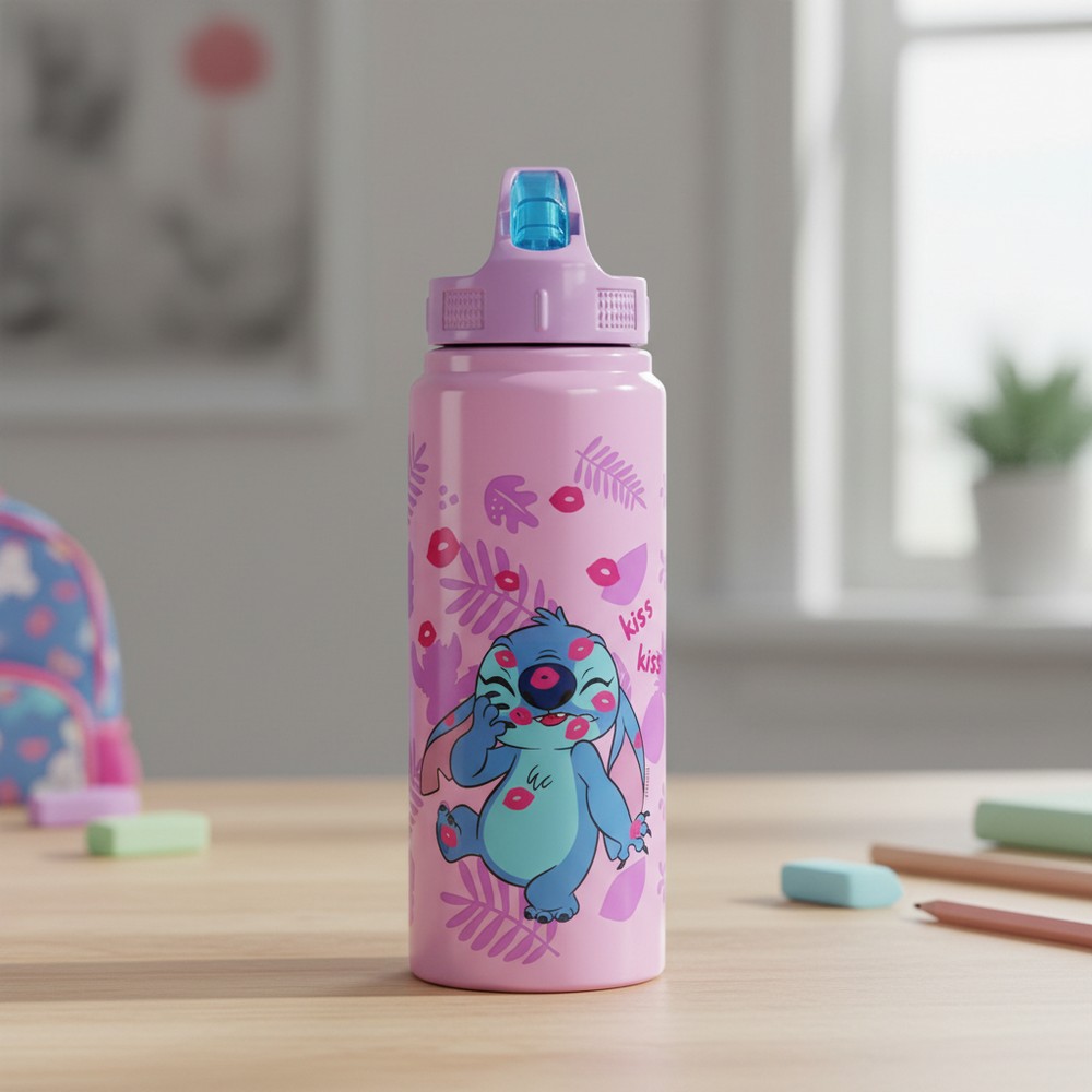 Stitch Sports Drikkedunk Lyserød (730 ml) | Stitch Lommelærke / Drikketilbehør - Temashop