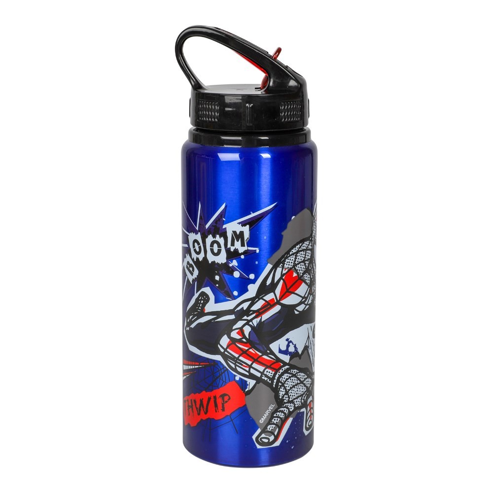 Spider-Man Aluminium Drikkedunk (730 ml) | Spider-Man Lommelærke / Drikketilbehør - Temashop