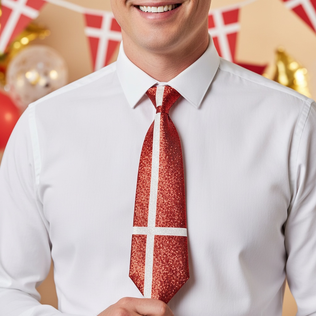 Danmark Glitter Slips | Danmark Slips - Beklædning - Temashop