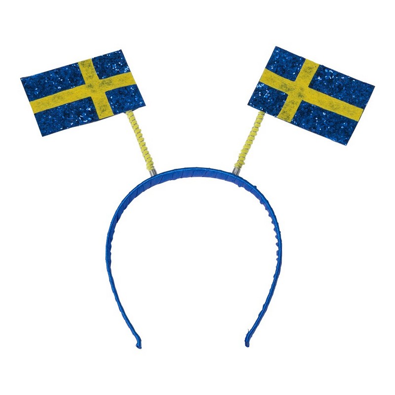 Sverige Hårbøjle | Sverige Hårbøjle / Pandebånd / Hårbånd - Hovedtilbehør - Temashop