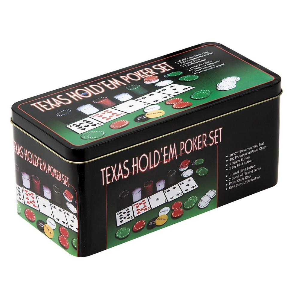Texas Hold'em Poker Sæt | Casino Selskabsspil - Temashop