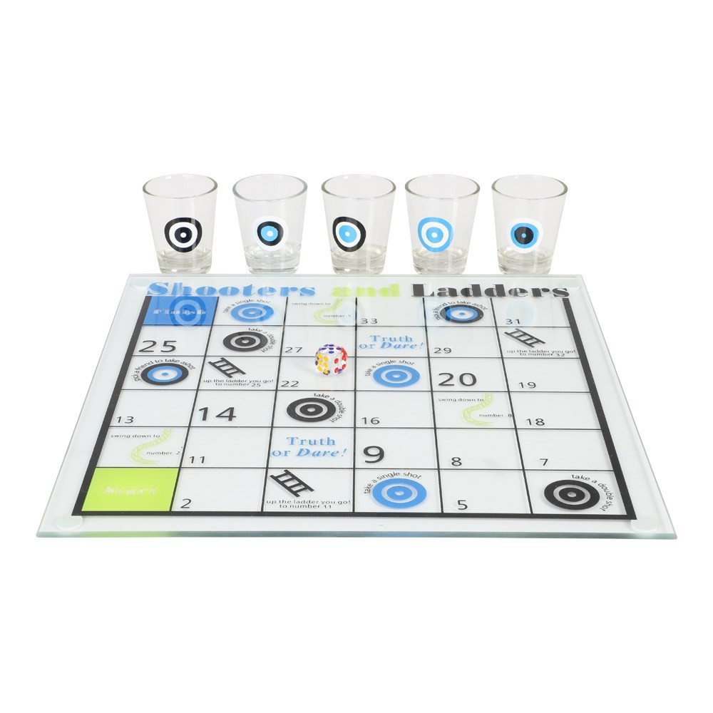 Shots & Ladders Drukspil (8 x 33 x 32,5 cm & 40 ml) | Drinks Drukspil - Temashop