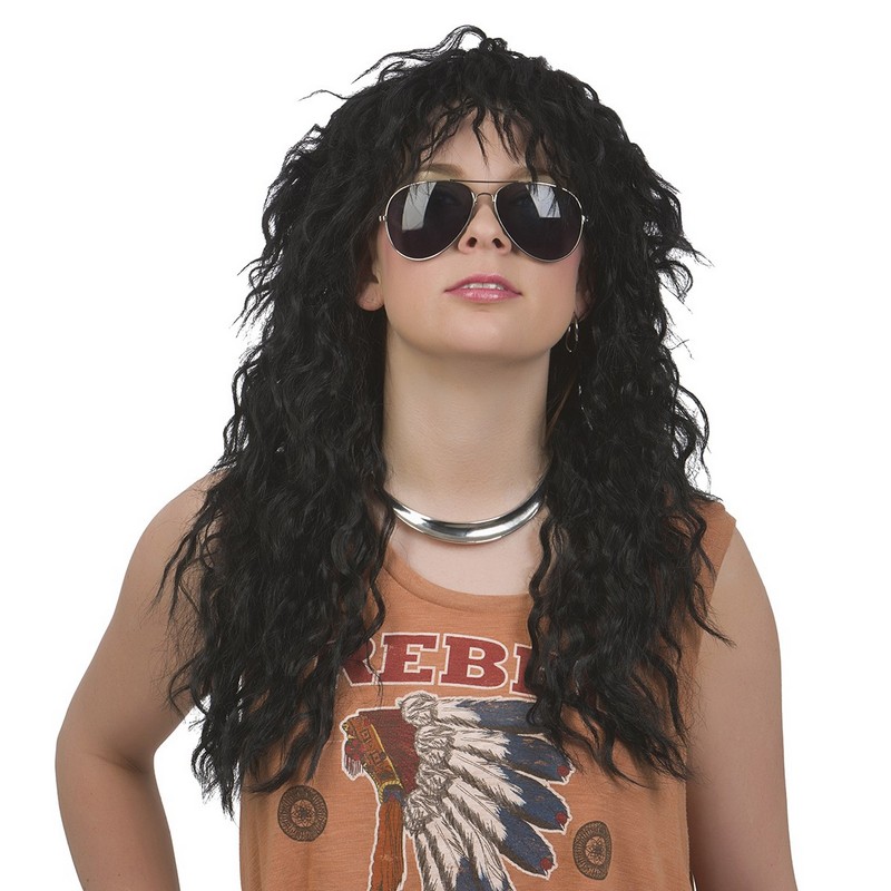 Rocker Paryk | 50'erne Rock n' Roll Paryk - Hovedtilbehør - Temashop