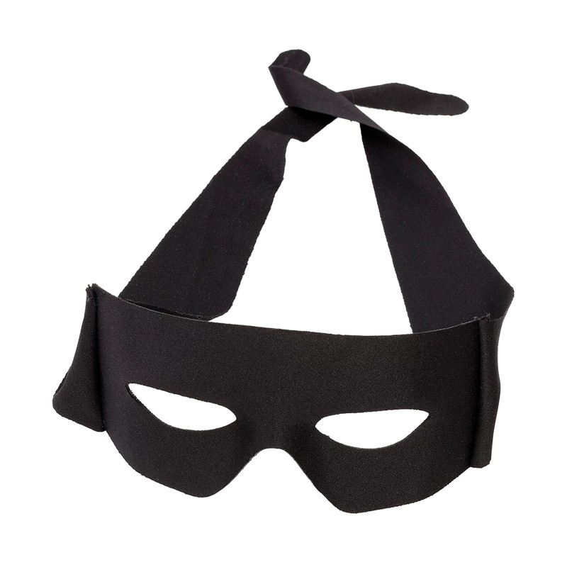 Øjenmaske Sort | Sort tema Maske - Hovedtilbehør - Temashop