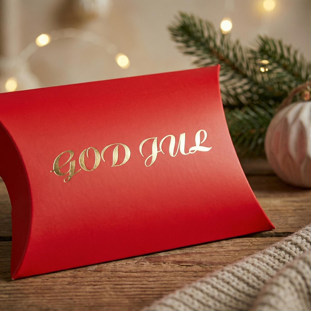God Jul Julegave Æsker - 2 stk (14,5 x 8 cm) | Jul Gavetilbehør - Temashop