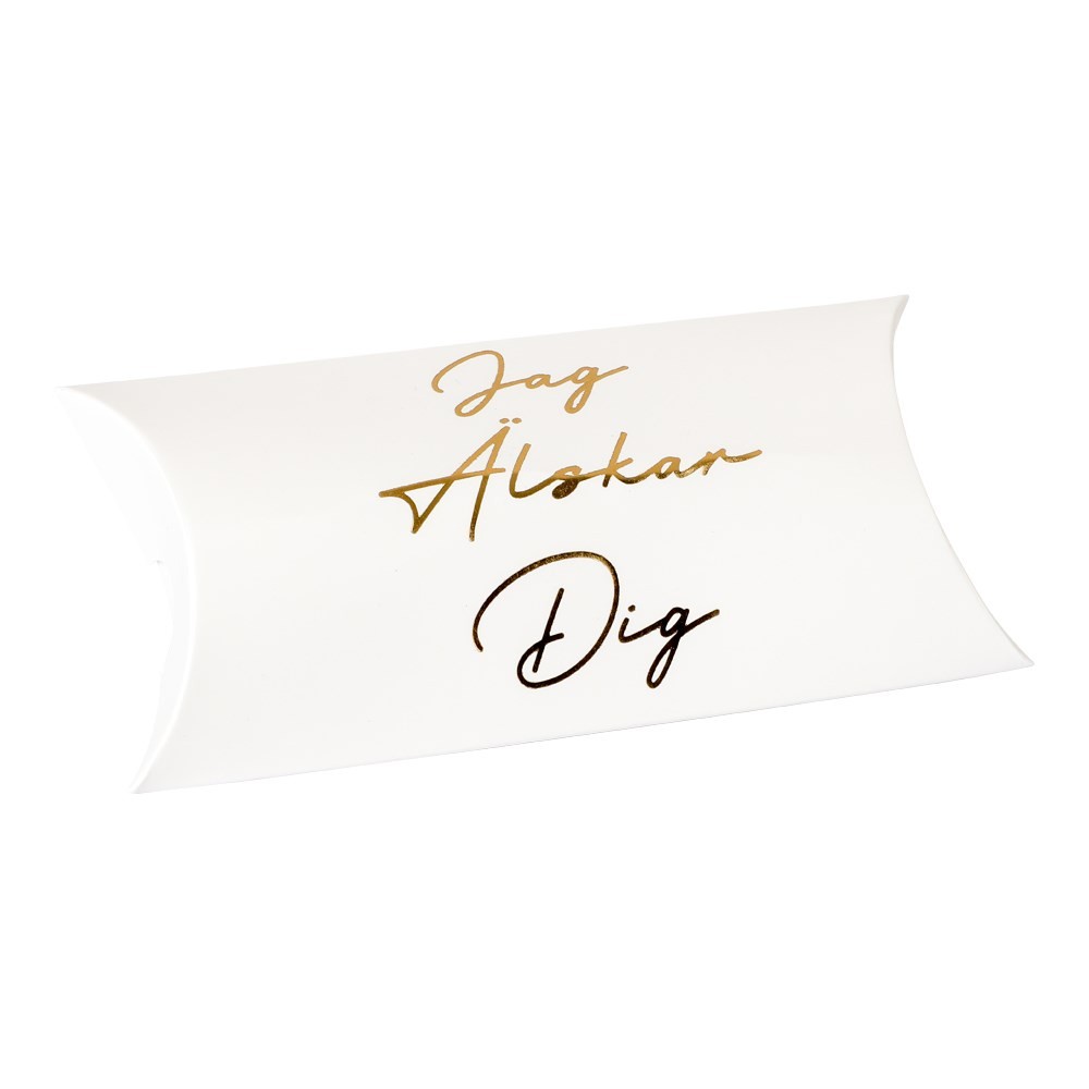 Jag Älskar Dig Gaveæsker 2-Pak - 2 stk (14,5 x 8 cm) | Sverige Æsker - Temashop