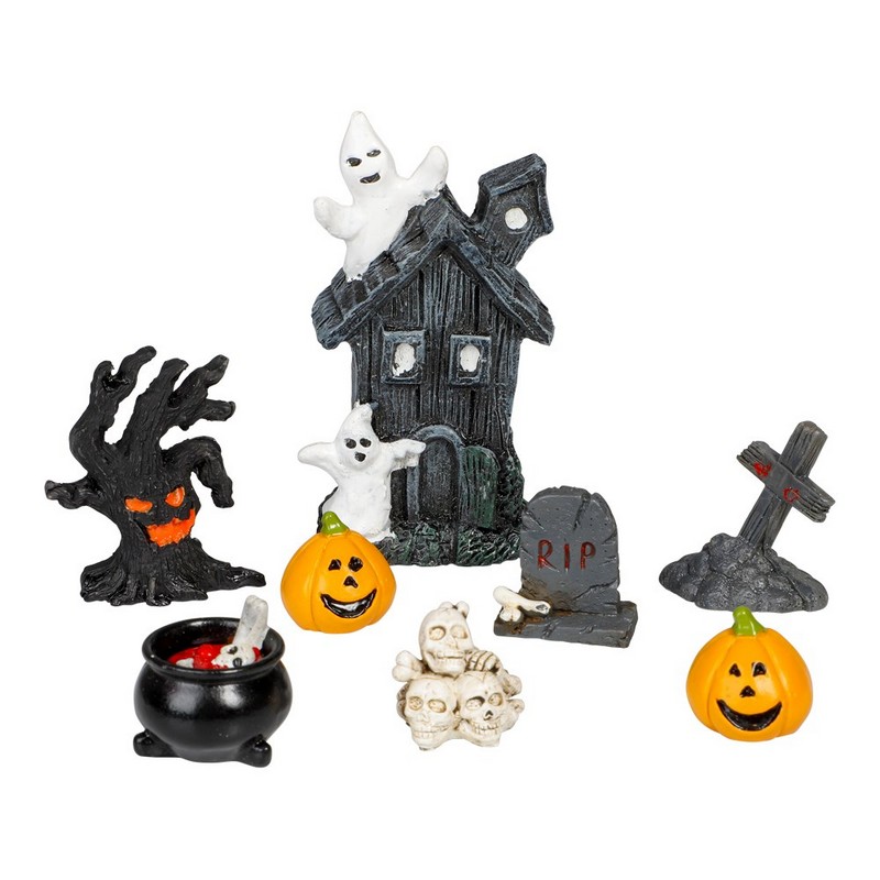 Hjemsøgt Hus Halloween Kit