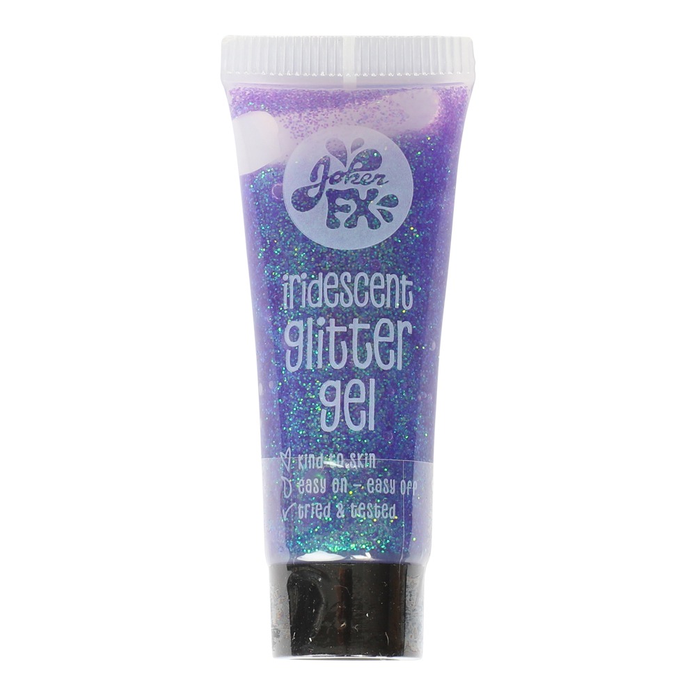 Iridescent Glitter Gel Lilla (10 ml) | Lilla tema Glimmer - Borddekoration - Temashop