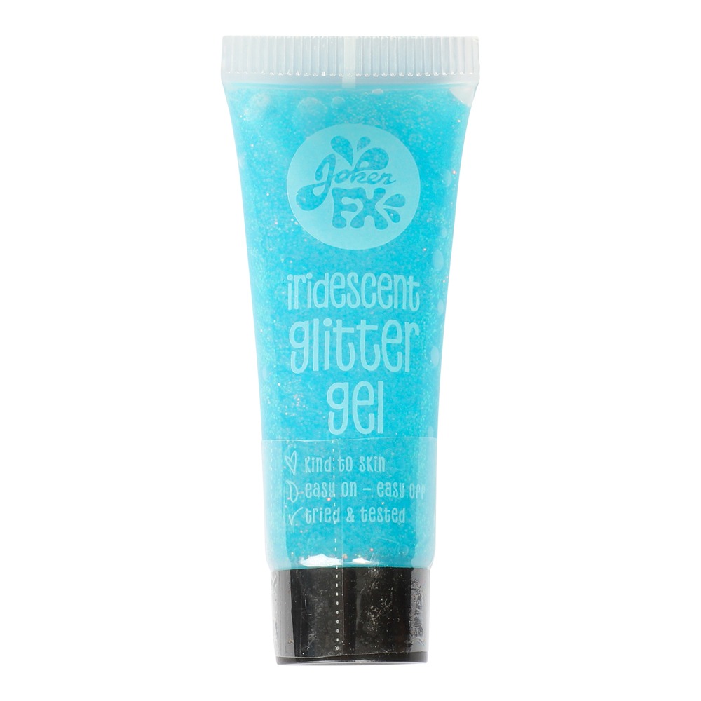 Glitter Gel Lyseblå (10 ml) | Lyseblåt Tema Glimmer - Borddekoration - Temashop