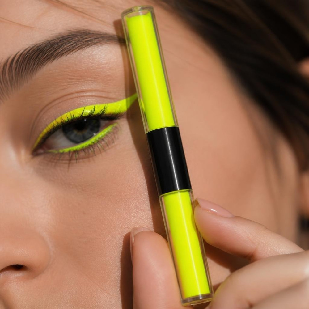 UV Eyeliner/Mascara Gul (6 ml) | Gul tema Sminke / Makeup - Makeup / Negle - Temashop