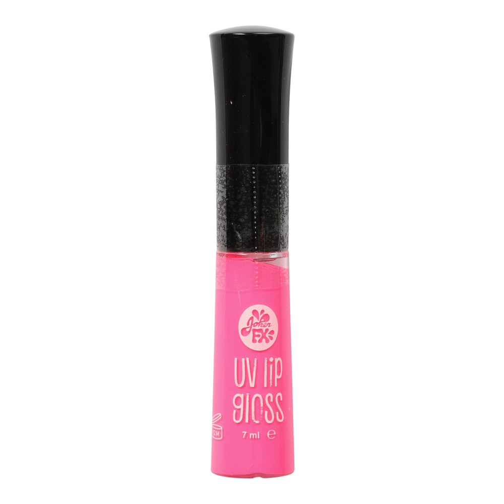 UV Lip Gloss Pink (7 ml) | UV / Neon Sminke / Makeup - Makeup / Negle - Temashop