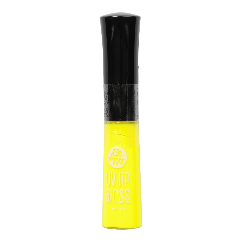 UV Lip Gloss Gul (7 ml) | UV / Neon Sminke / Makeup - Makeup / Negle - Temashop