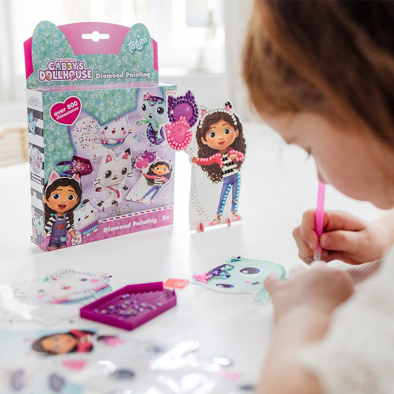 Gabby's Dukkehus DIY Diamanter - 1 stk | Gabbys Dollhouse DIY pakke - Temashop