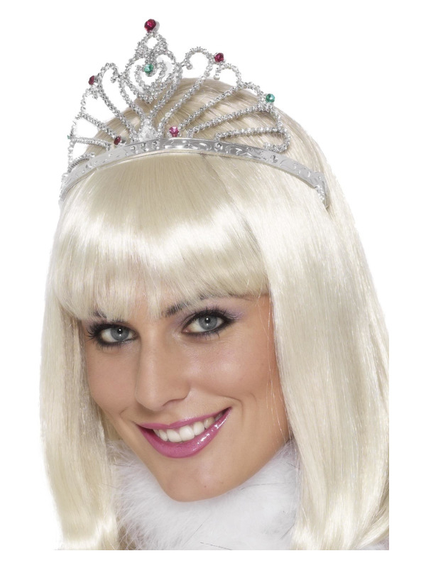 Hjerte Tiara Sølv | Prinsesse Tiara - Smykker - Temashop