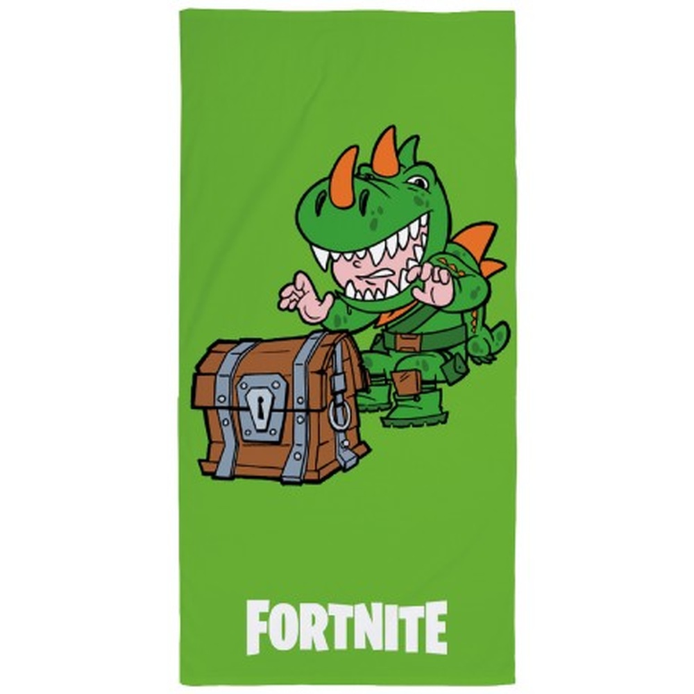 Fortnite Rex Badehåndklæde (70 x 140 cm) | Fortnite Håndklæder - Temashop