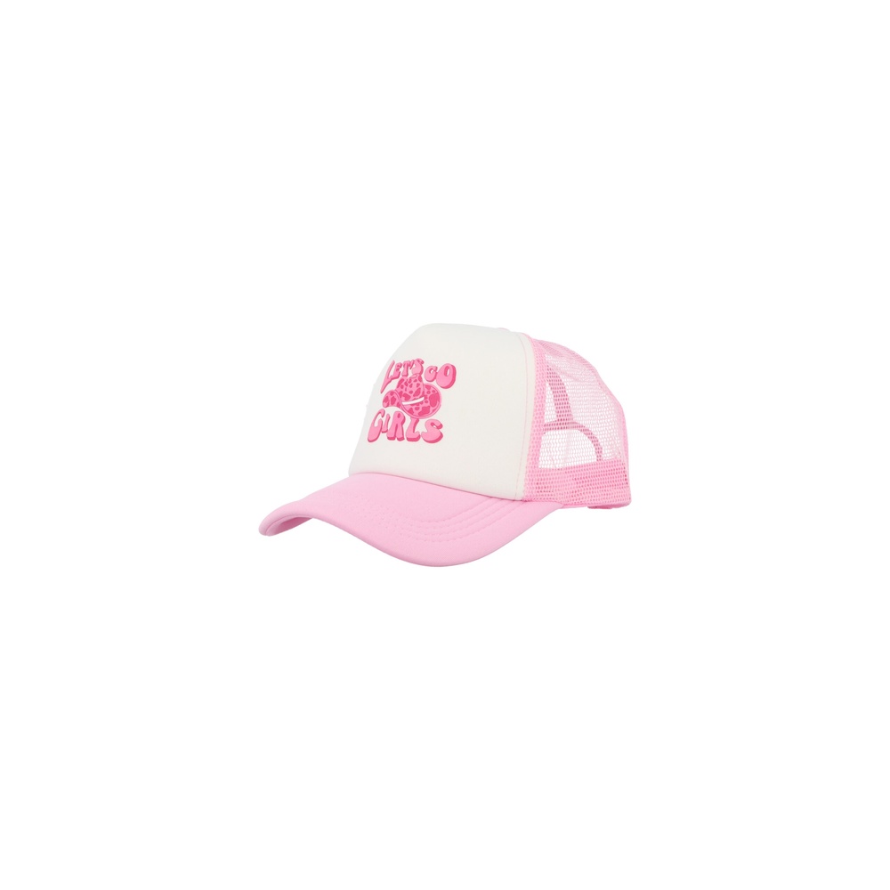 Lets Go Girls Kasket | Pink tema Hat / Hue / Hjelm - Hovedtilbehør - Temashop