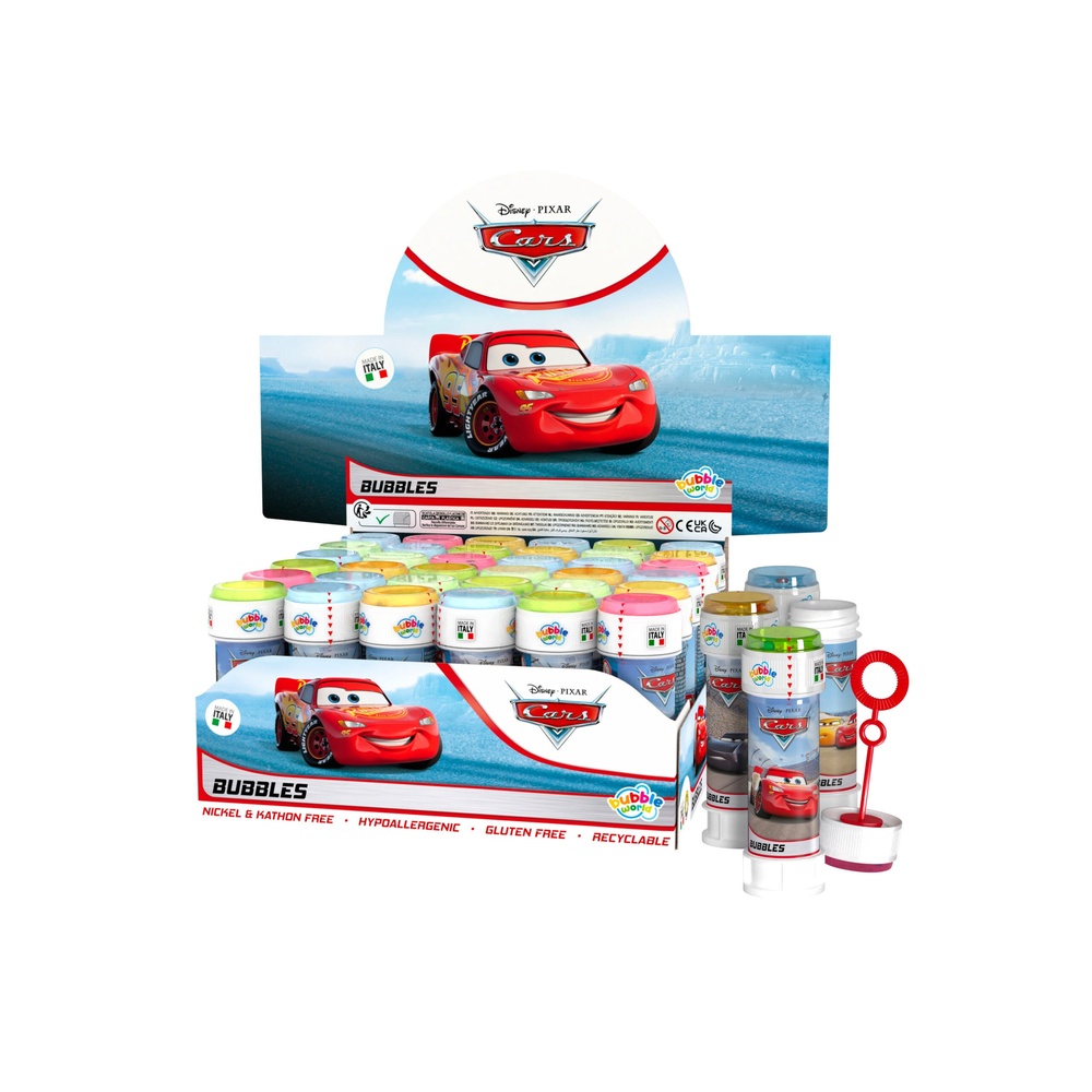 Cars Sæbebobler 60 ML (60 ml) | Cars Sæbebobler - Temashop