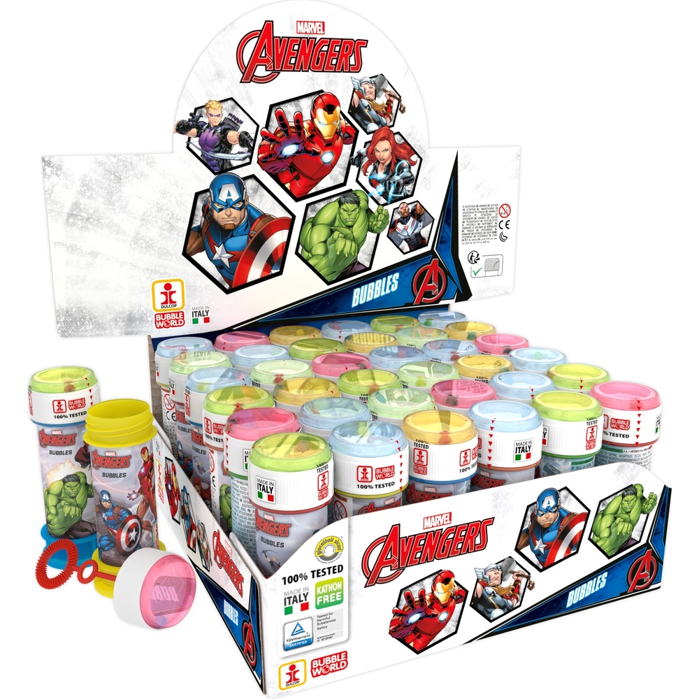 Avengers Sæbebobler 60 ML (60 ml) | Avengers Sæbebobler - Temashop
