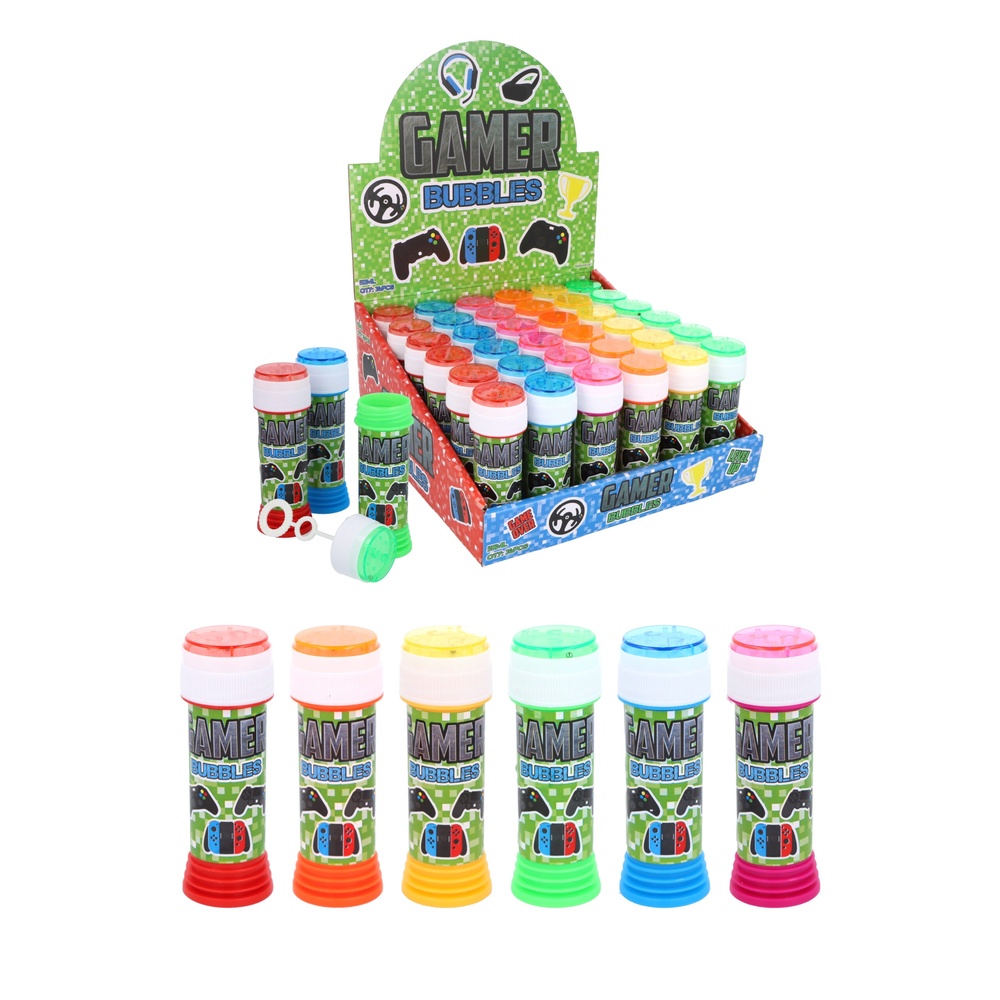 Gamer Sæbebobler 50 ml (50 ml) | Computerspil Sæbebobler - Temashop