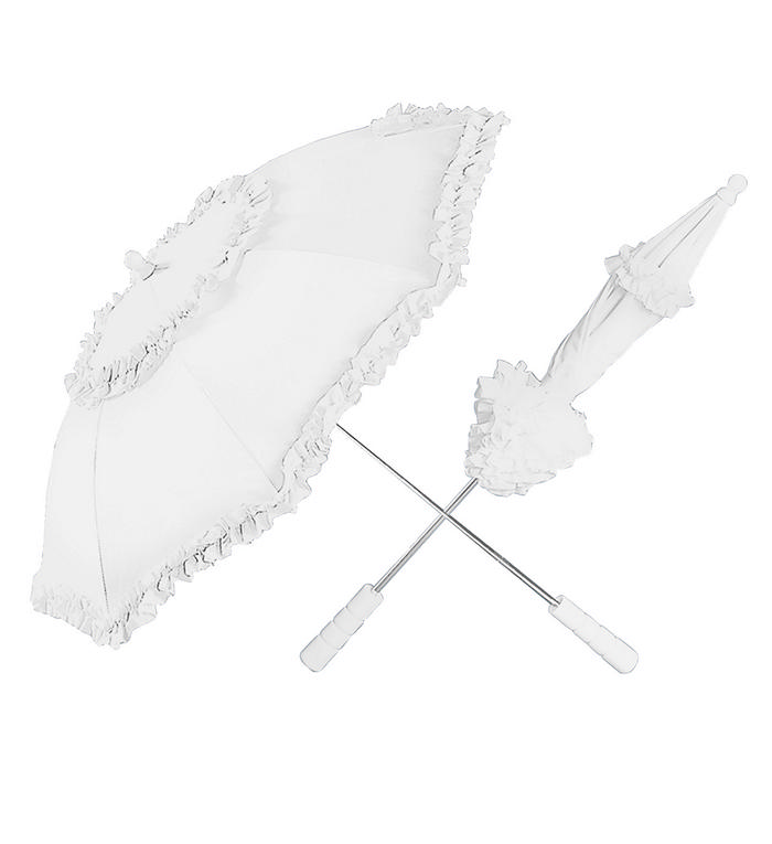 Bella Paraply Hvid | 1800 Paraply - Kropstilbehør - Temashop