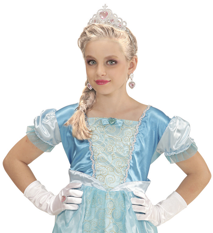 Prinsesse Børnesæt Hvid | Prinsesse Tilbehørskit - Kropstilbehør - Temashop