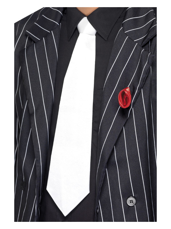 Hvidt Slips | 20'erne Gangster Slips - Beklædning - Temashop