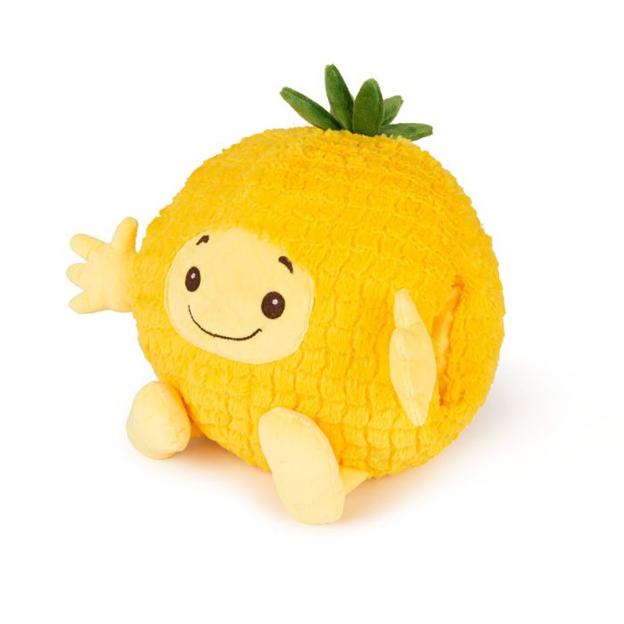 Ananas Håndvarmer Bamse (35 x 35 x 35 cm) | Frugt Bamse - Temashop