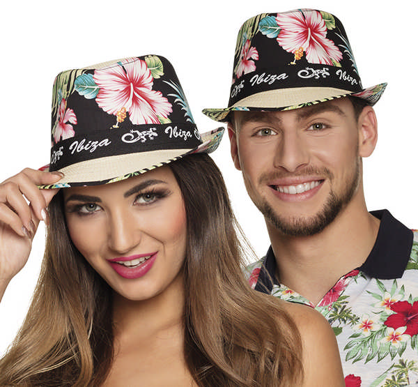 Ibiza Hat | Hawaii Hat / Hue / Hjelm - Hovedtilbehør - Temashop