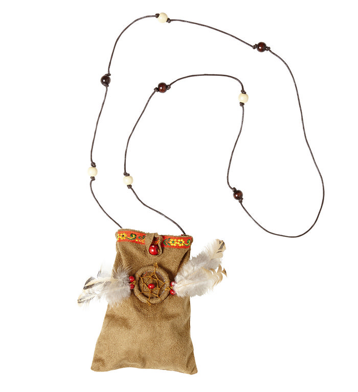 Indiansk taske | Indfødt amerikaner Taske / Pung - Kropstilbehør - Temashop