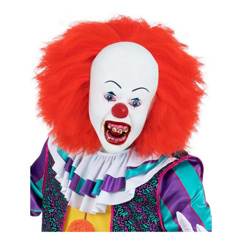 IT Klassisk Pennywise Maske | Pennywise Maske - Hovedtilbehør - Temashop